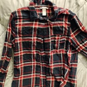 H&M Women's Flannel Shirt Size 8